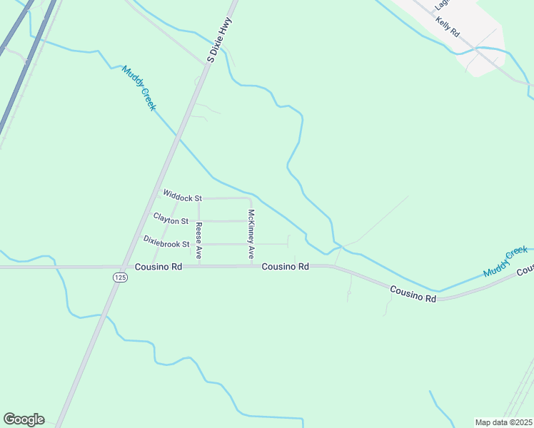 map of restaurants, bars, coffee shops, grocery stores, and more near 11504 McKinney Avenue in Erie