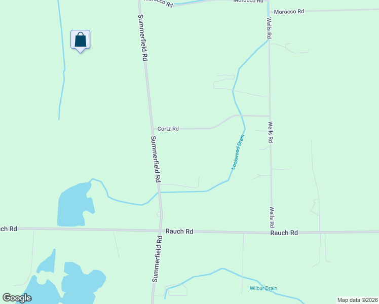 map of restaurants, bars, coffee shops, grocery stores, and more near 15097 Cortz Road in Petersburg