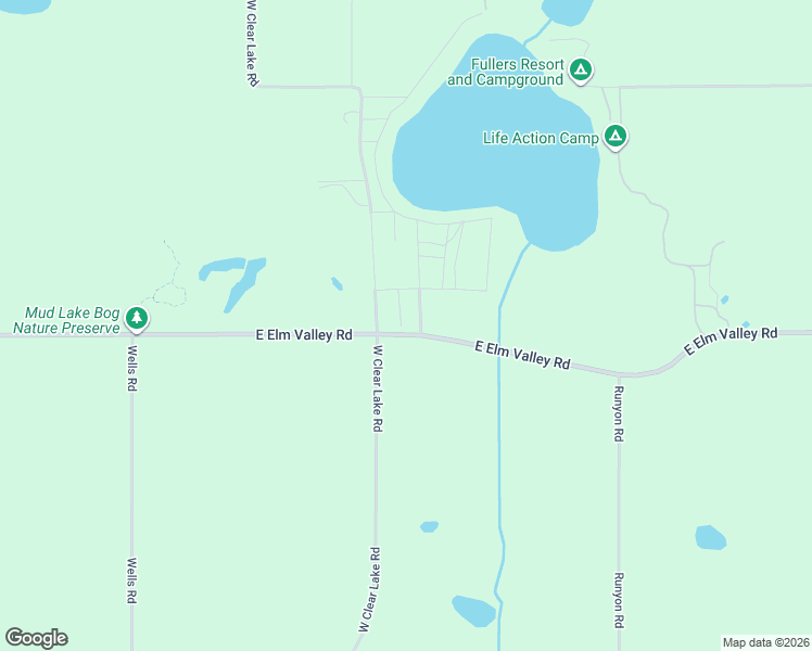 map of restaurants, bars, coffee shops, grocery stores, and more near 16091 Roe Street in Buchanan