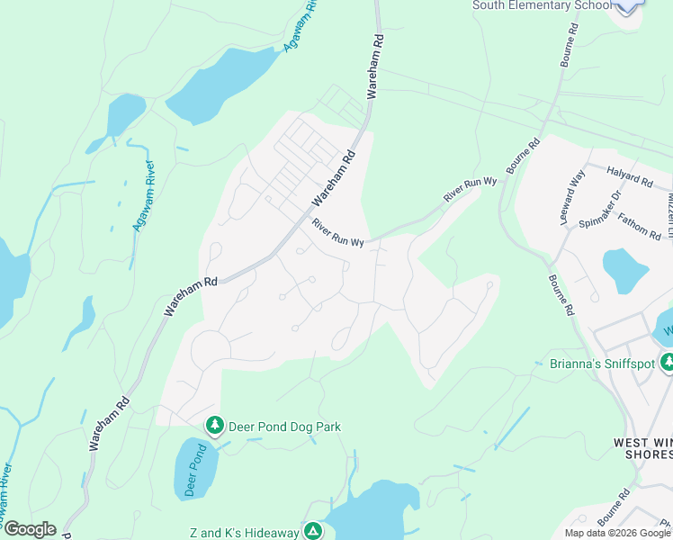 map of restaurants, bars, coffee shops, grocery stores, and more near 27 Inkberry Lane in Plymouth
