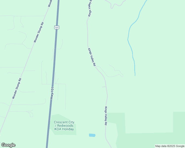 map of restaurants, bars, coffee shops, grocery stores, and more near 4600-/10 Kings Valley Road in Crescent City