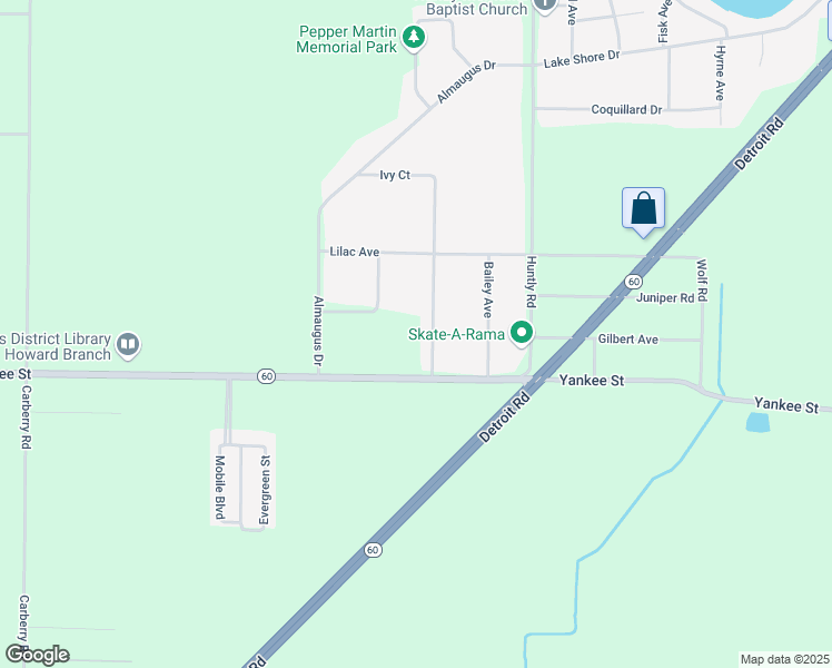 map of restaurants, bars, coffee shops, grocery stores, and more near 1014 Bame Avenue in Niles