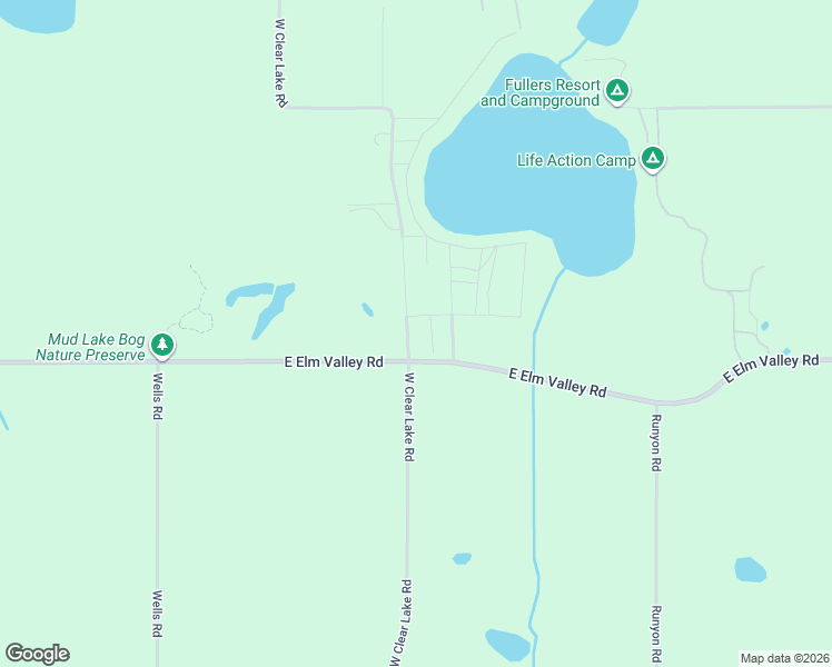 map of restaurants, bars, coffee shops, grocery stores, and more near 16091 Roe Street in Buchanan