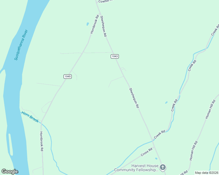 map of restaurants, bars, coffee shops, grocery stores, and more near 3519 Sheshequin Road in Towanda