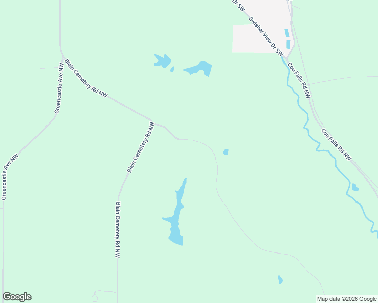 map of restaurants, bars, coffee shops, grocery stores, and more near 1447 Seneca Road Northwest in Swisher