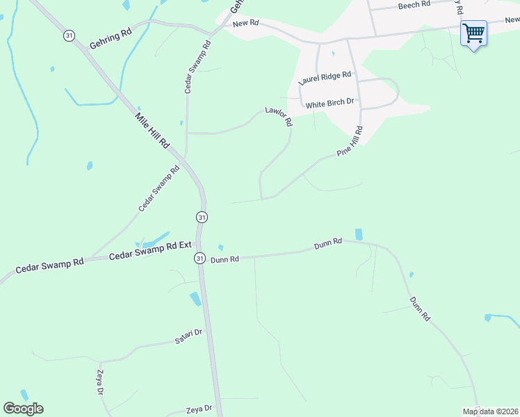 map of restaurants, bars, coffee shops, grocery stores, and more near 151 Pine Hill Road in Tolland