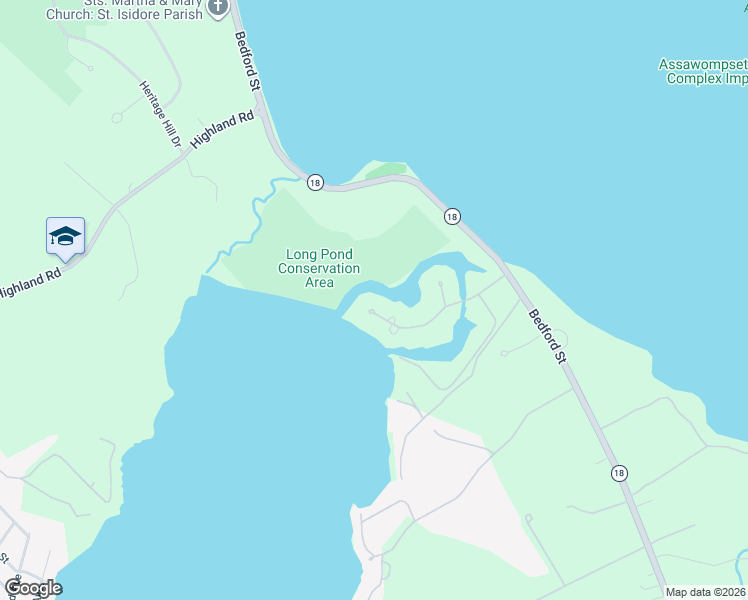 map of restaurants, bars, coffee shops, grocery stores, and more near 18 Parkhurst Drive in Lakeville