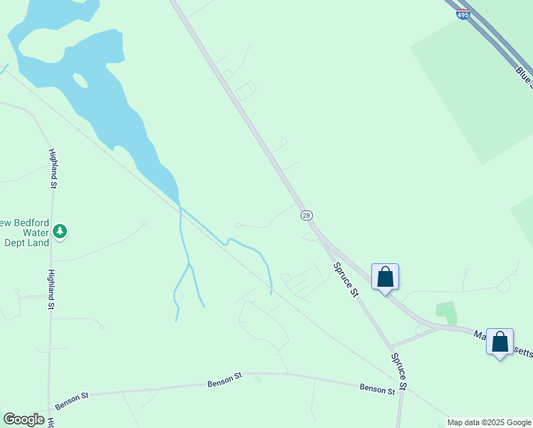 map of restaurants, bars, coffee shops, grocery stores, and more near 19 Katie Drive in Middleborough