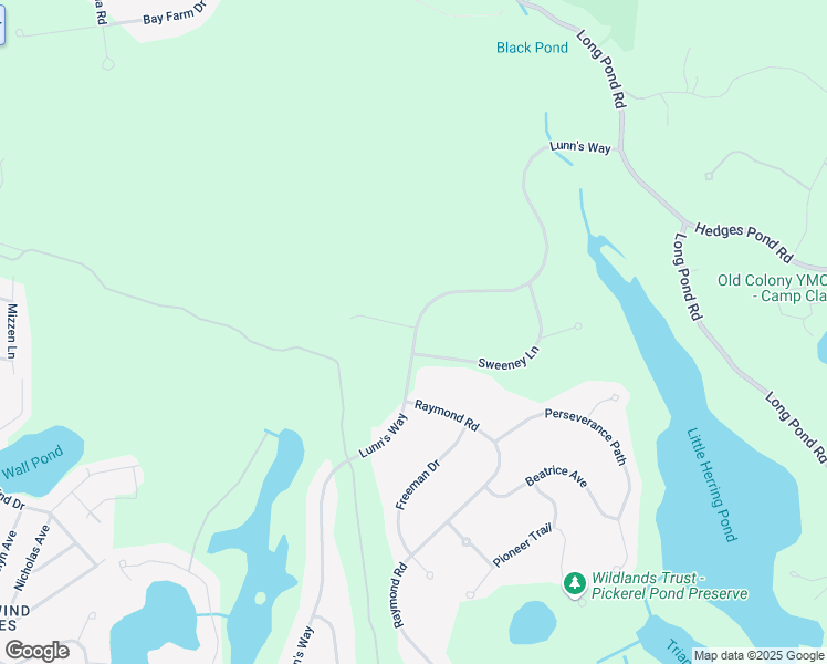 map of restaurants, bars, coffee shops, grocery stores, and more near 634 Lunn's Way in Plymouth