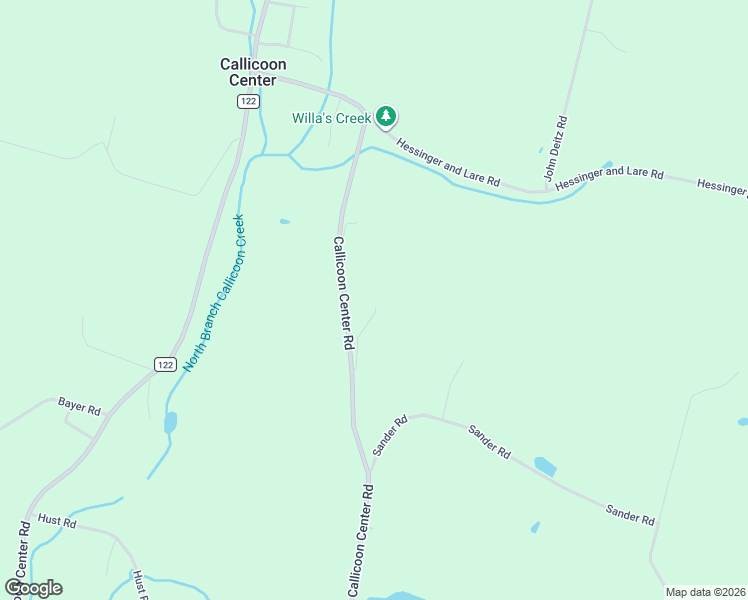 map of restaurants, bars, coffee shops, grocery stores, and more near 796 Callicoon Center Road in Callicoon Center