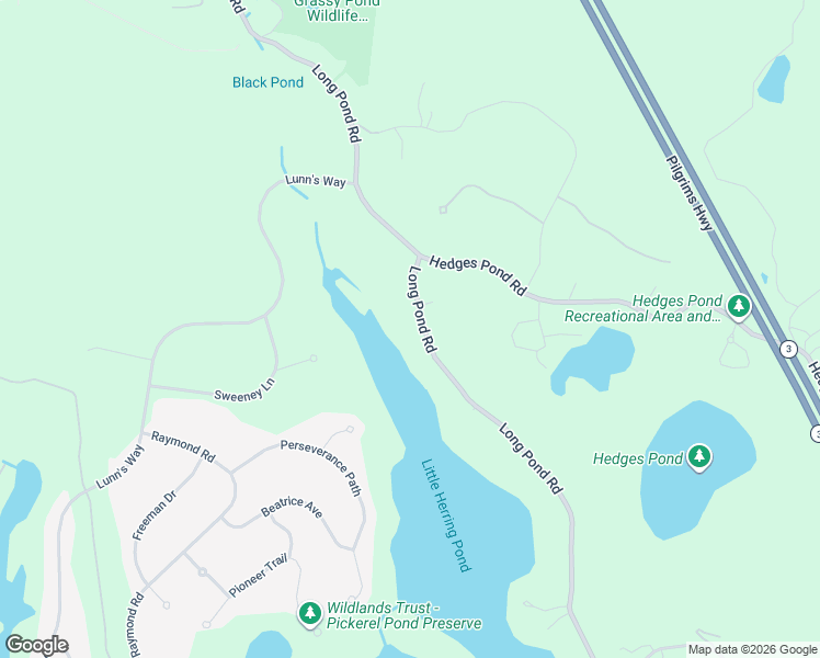 map of restaurants, bars, coffee shops, grocery stores, and more near 945 Long Pond Road in Plymouth