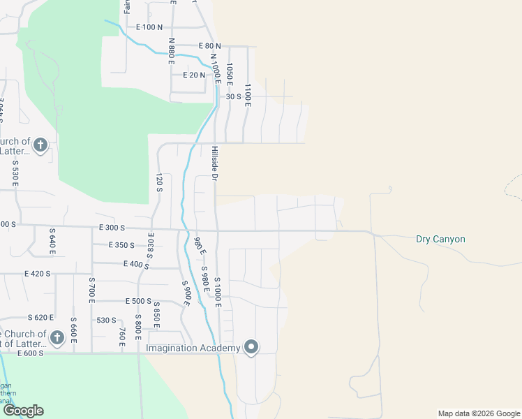 map of restaurants, bars, coffee shops, grocery stores, and more near 250 South 1100 East in Smithfield