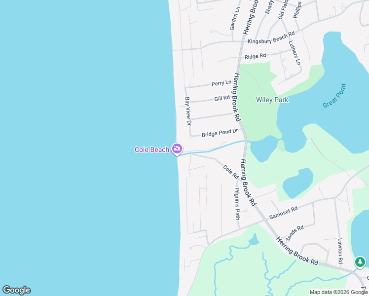 map of restaurants, bars, coffee shops, grocery stores, and more near 43 Cranberry Lane in Eastham