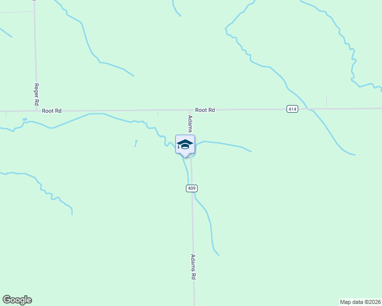 map of restaurants, bars, coffee shops, grocery stores, and more near 9 Adams Road in Kingsville