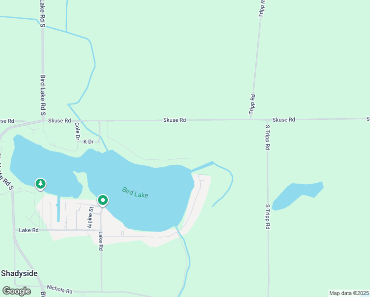 map of restaurants, bars, coffee shops, grocery stores, and more near 6791 Skuse Road in Osseo