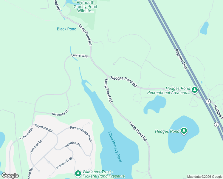 map of restaurants, bars, coffee shops, grocery stores, and more near 945 Long Pond Road in Plymouth