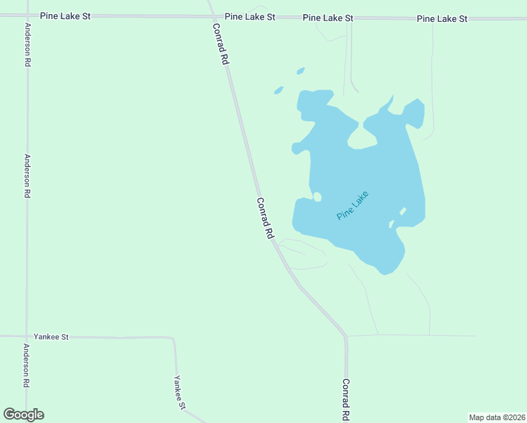 map of restaurants, bars, coffee shops, grocery stores, and more near 66561 Conrad Road in Edwardsburg