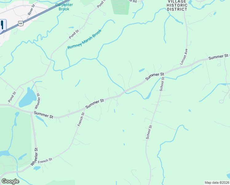 map of restaurants, bars, coffee shops, grocery stores, and more near 140 Summer Street in Rehoboth