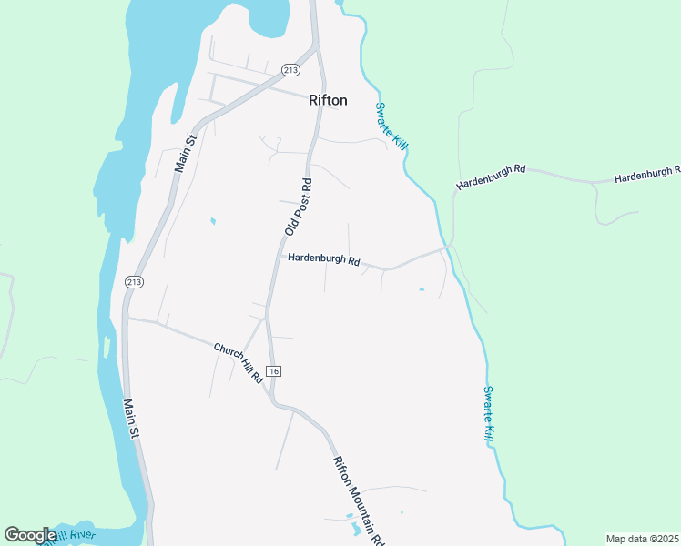 map of restaurants, bars, coffee shops, grocery stores, and more near 265 Hardenburgh Road in Pine Bush