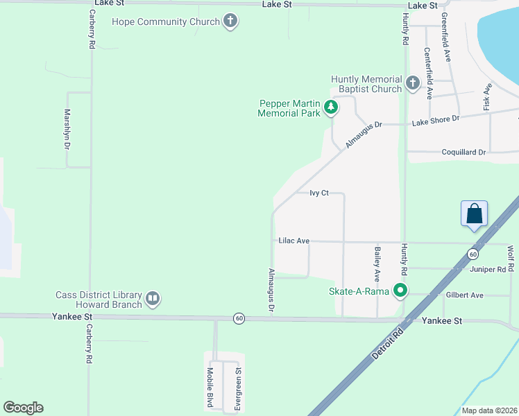 map of restaurants, bars, coffee shops, grocery stores, and more near 1058 Almaugus Drive in Niles