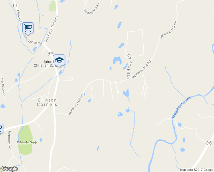 map of restaurants, bars, coffee shops, grocery stores, and more near 112 Jameson Hill Road in Clinton Corners