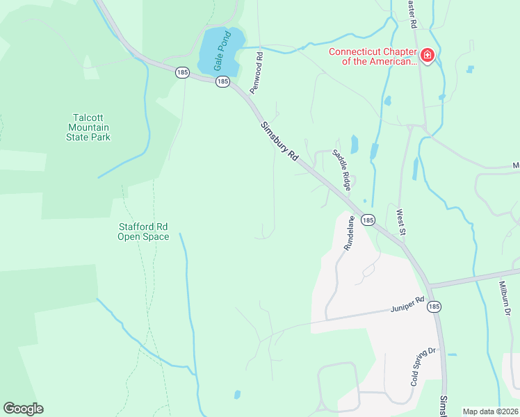 map of restaurants, bars, coffee shops, grocery stores, and more near 14 Pent Road in Bloomfield