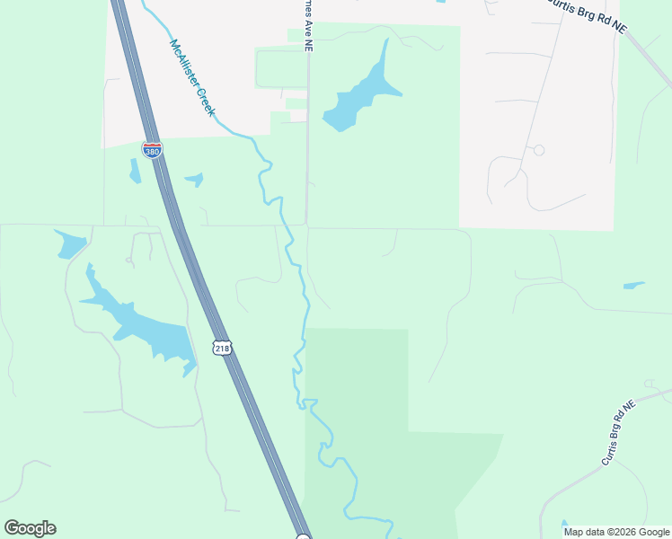 map of restaurants, bars, coffee shops, grocery stores, and more near 1418 James Court Northeast in Swisher