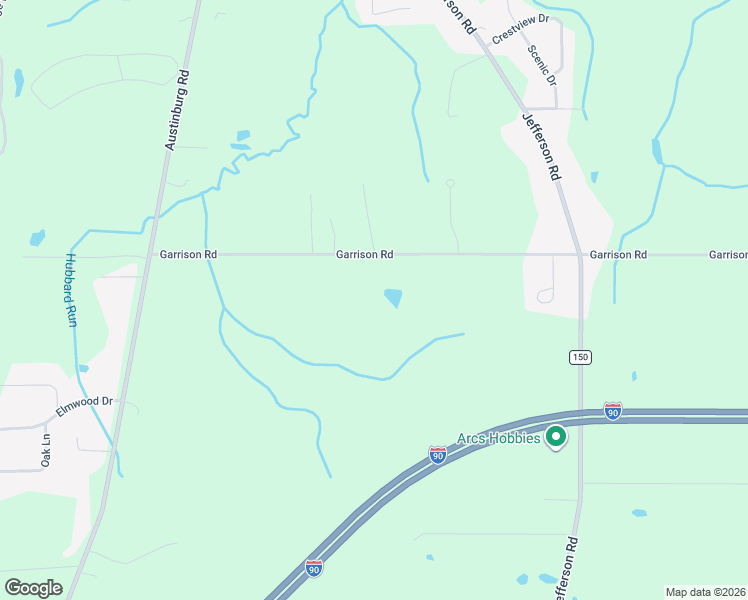 map of restaurants, bars, coffee shops, grocery stores, and more near 1192 Garrison Road in Ashtabula