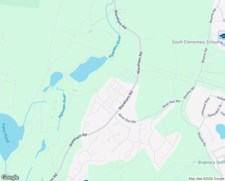 map of restaurants, bars, coffee shops, grocery stores, and more near 32 Rosebay Lane in Plymouth