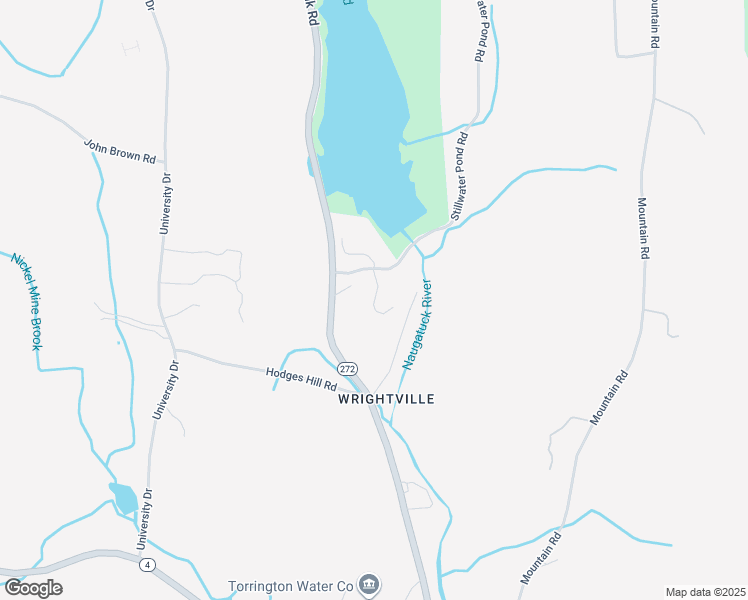 map of restaurants, bars, coffee shops, grocery stores, and more near 109 Mill Lane in Torrington