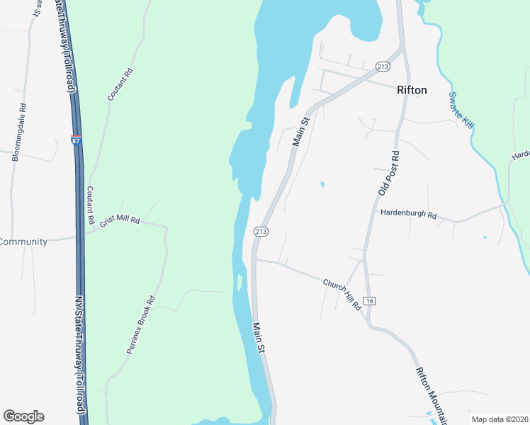 map of restaurants, bars, coffee shops, grocery stores, and more near 1883 New York 213 in Ulster Park