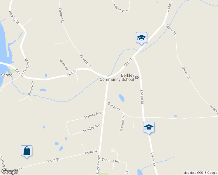 map of restaurants, bars, coffee shops, grocery stores, and more near 6 Bayview Avenue in Berkley