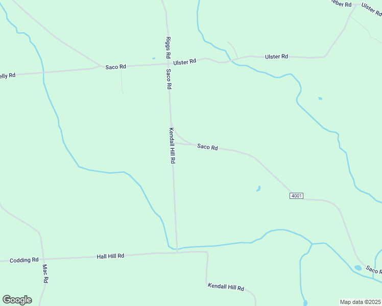 map of restaurants, bars, coffee shops, grocery stores, and more near 402 Saco Road in Ulster
