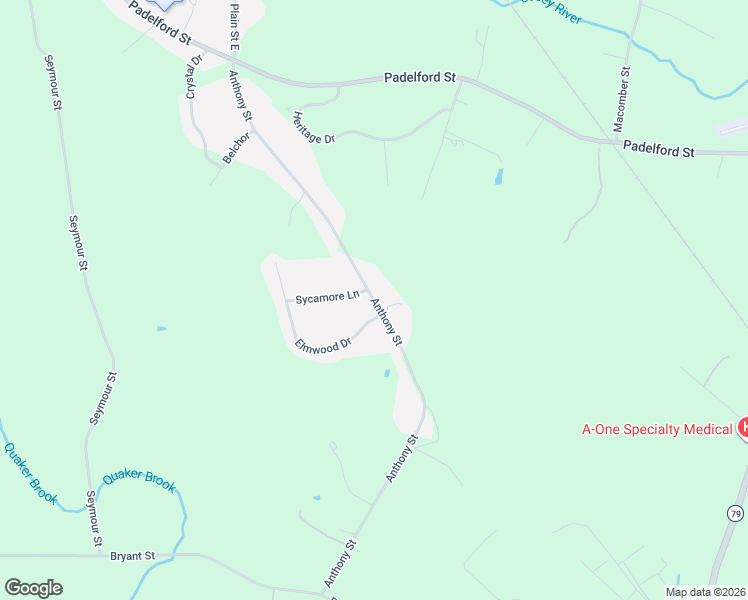 map of restaurants, bars, coffee shops, grocery stores, and more near 38 Anthony Street in Berkley