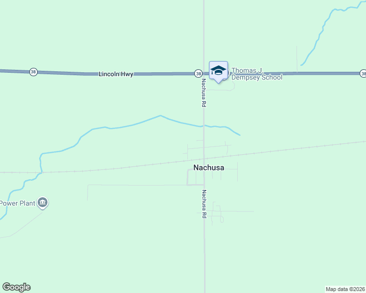 map of restaurants, bars, coffee shops, grocery stores, and more near 1717 Warren Street in Nachusa
