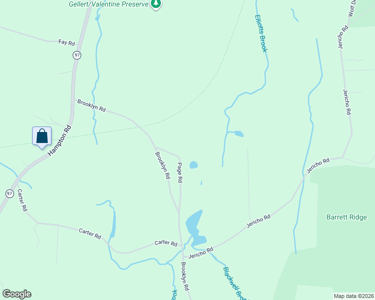 map of restaurants, bars, coffee shops, grocery stores, and more near 21 Page Road in Pomfret