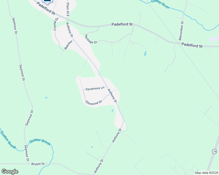 map of restaurants, bars, coffee shops, grocery stores, and more near 42 Anthony Street in Berkley