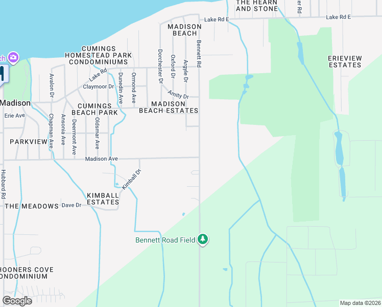 map of restaurants, bars, coffee shops, grocery stores, and more near 7095 Madison Avenue in Madison