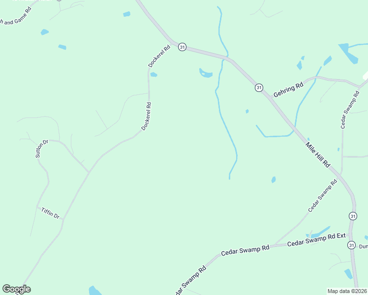 map of restaurants, bars, coffee shops, grocery stores, and more near 93 Dockerel Road in Tolland