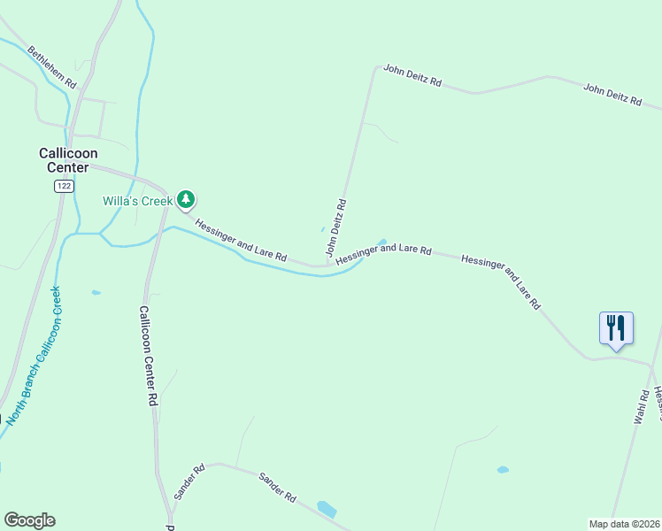 map of restaurants, bars, coffee shops, grocery stores, and more near 96 Hessinger and Lare Rd in Jeffersonville