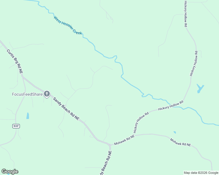 map of restaurants, bars, coffee shops, grocery stores, and more near 3111 Deerfield Drive Northeast in Swisher