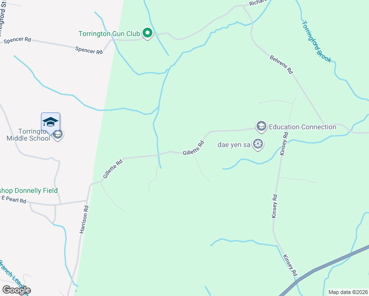 map of restaurants, bars, coffee shops, grocery stores, and more near 290 Gillette Road in New Hartford