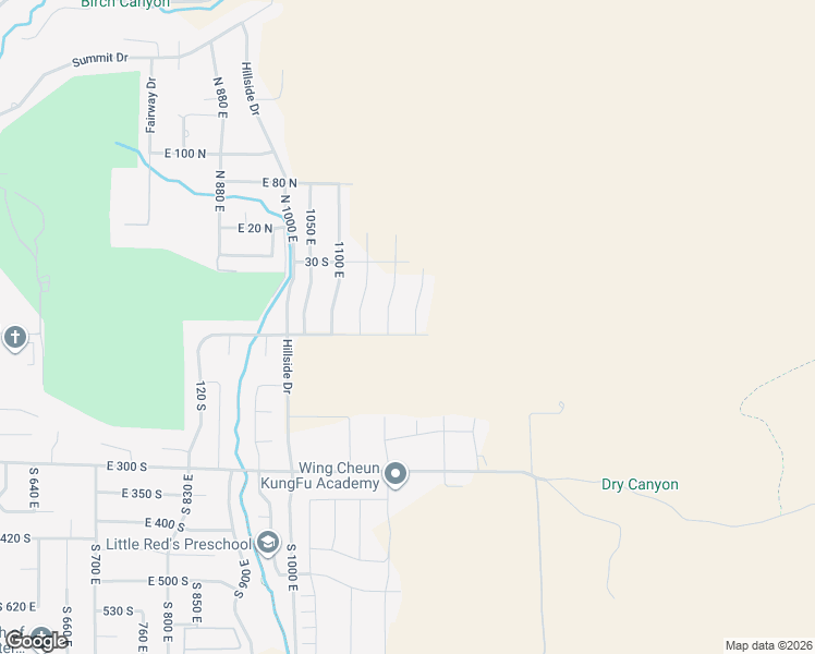 map of restaurants, bars, coffee shops, grocery stores, and more near 114 South 1200 East in Smithfield