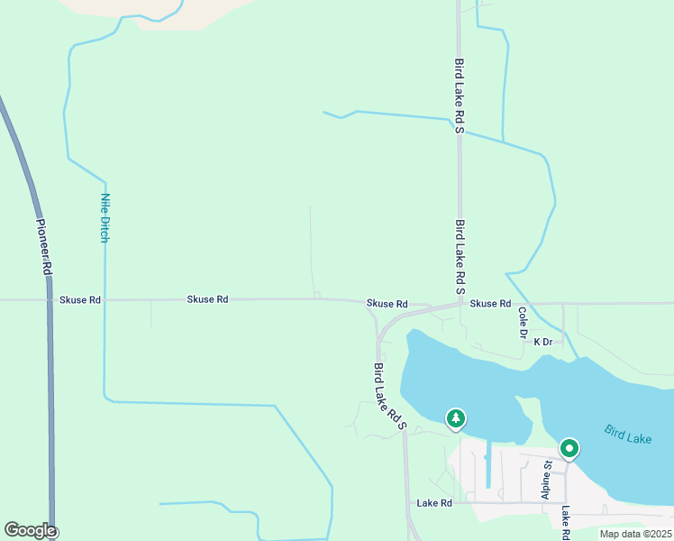 map of restaurants, bars, coffee shops, grocery stores, and more near 5640 Skuse Road in Osseo