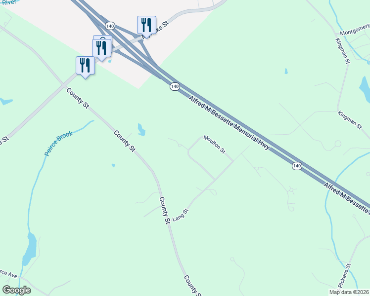 map of restaurants, bars, coffee shops, grocery stores, and more near Howard Lane in Lakeville
