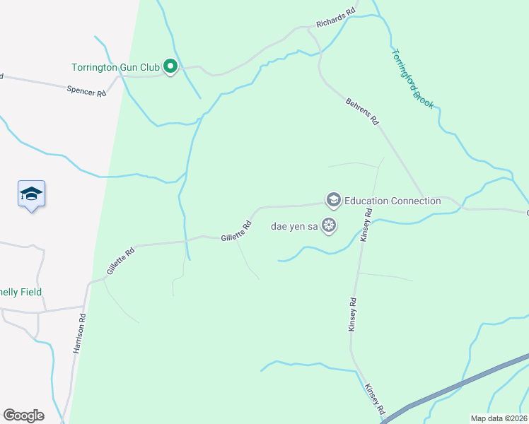 map of restaurants, bars, coffee shops, grocery stores, and more near 255 Gillette Road in New Hartford