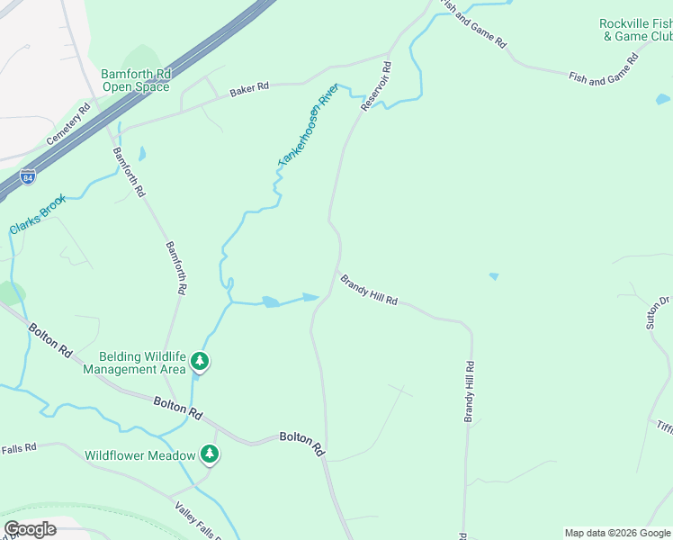 map of restaurants, bars, coffee shops, grocery stores, and more near 3 Brandy Hill Road in Vernon