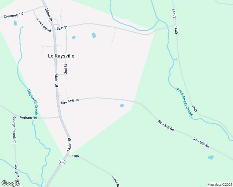 map of restaurants, bars, coffee shops, grocery stores, and more near in Le Raysville