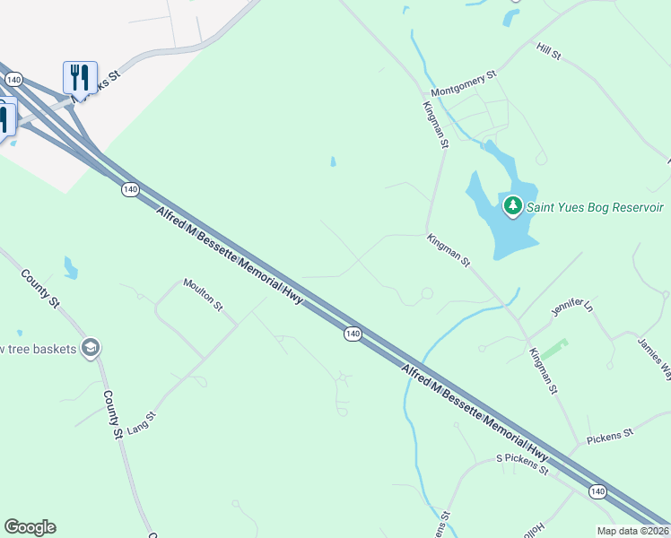 map of restaurants, bars, coffee shops, grocery stores, and more near 17 Reed Farm Road in Lakeville