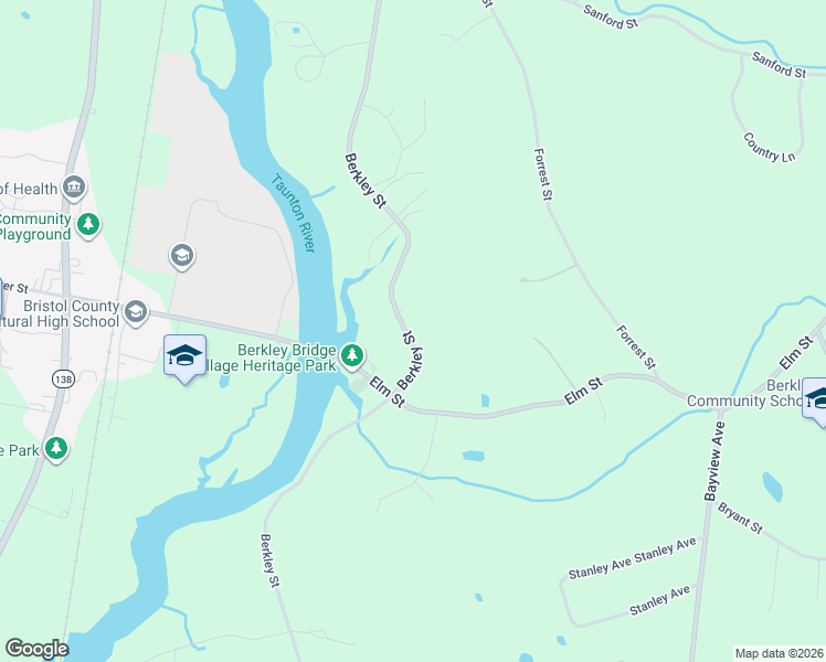 map of restaurants, bars, coffee shops, grocery stores, and more near 712 Berkley Street in Berkley